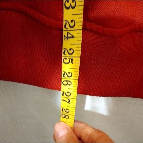 Youth Salomon Full Zip red hooded jacket XL Activewear Zipper Pockets - Picture 12 of 12